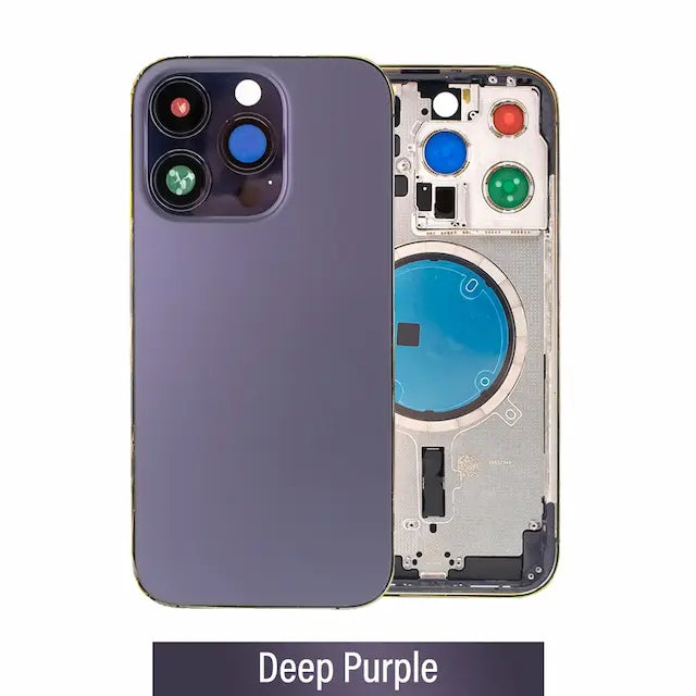 Rear Housing for iPhone 14 Pro (NO LOGO)-Deep Purple