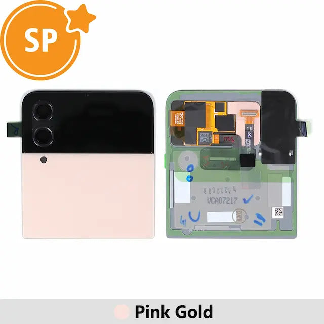 Samsung Galaxy Z Flip4 F721B Outer OLED Screen Replacement GH97-27947C (Service Pack)-Pink Gold