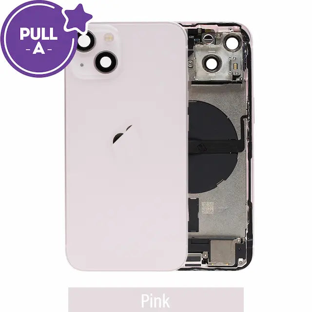 Rear Housing with Full Set Parts for iPhone 13-Pink (PULL-A)