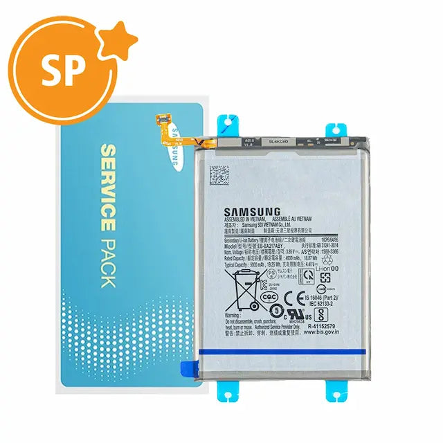 Samsung Galaxy A21s A217F / A12 A125F Battery 4900mAh GH82-22989A / GH82-28509A EB-BA217ABY (Service Pack)