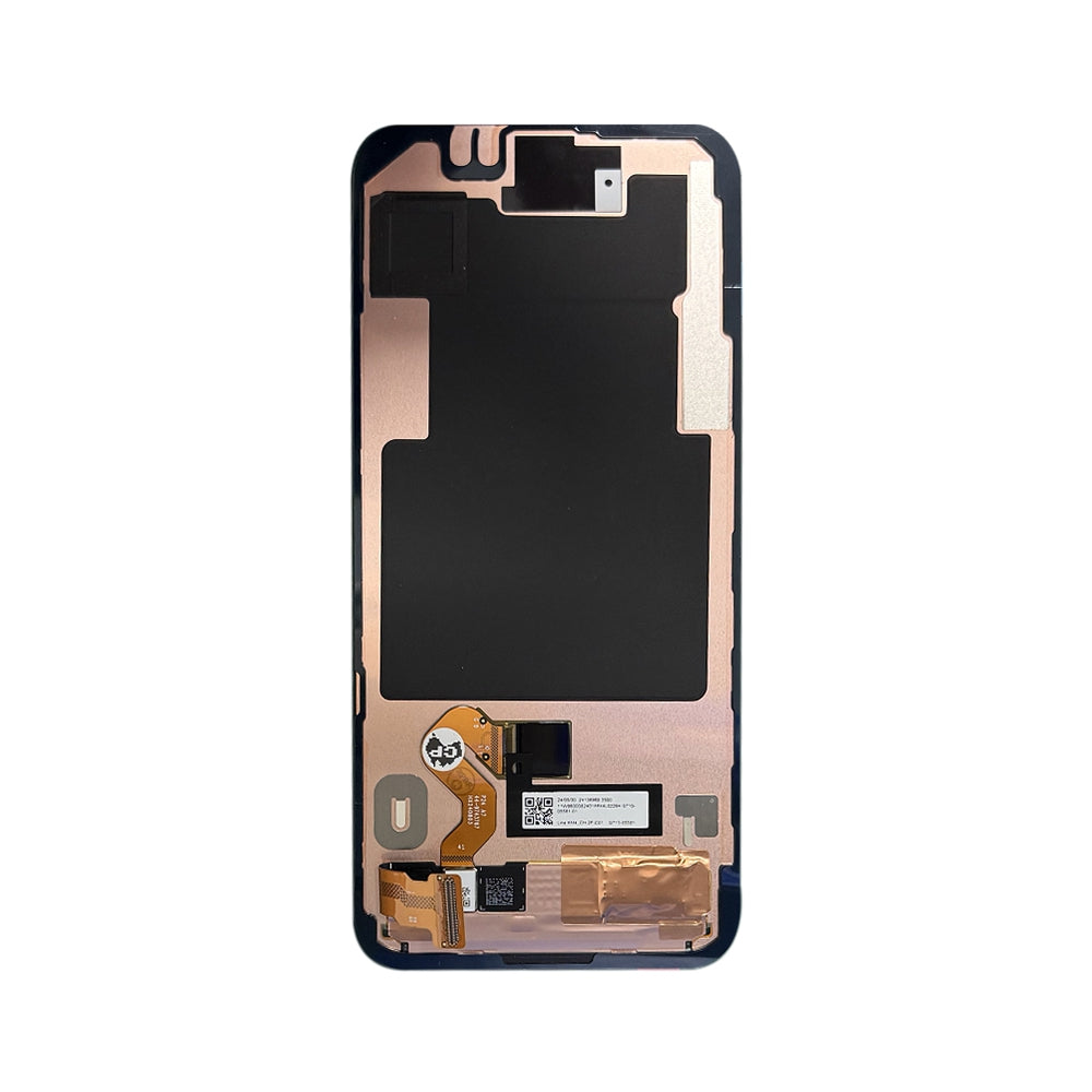 OLED Screen Digitizer With Bezel Frame and Fingerprint Sensor for Google Pixel 9 Pro XL (Service Pack)