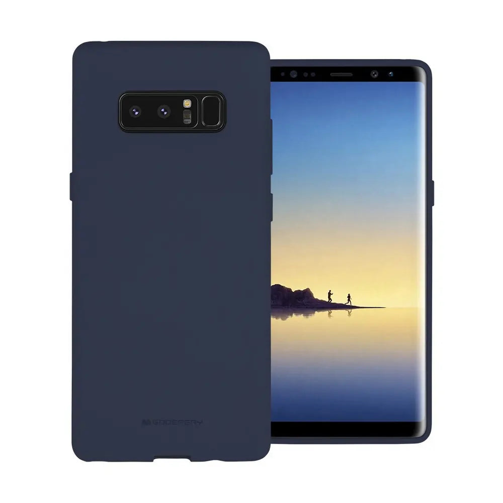 Mercury Soft Feeling Jelly Case for Samsung Galaxy Note 8-Black