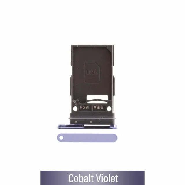 Single SIM Card Tray for Samsung Galaxy S24 S921B / S24 Plus S926B-Cobalt Violet