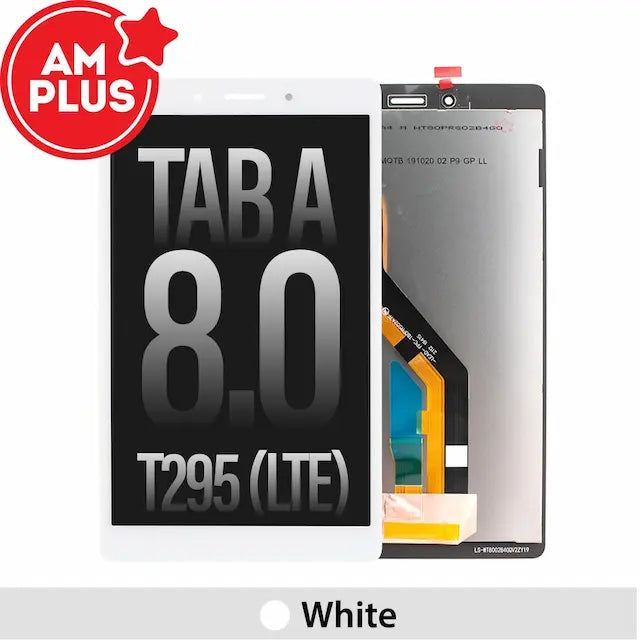 AMPLUS OLED Assembly Replacement (Big IC) for Samsung Galaxy Tab A 8.0 (2019) T295 (LTE)-White