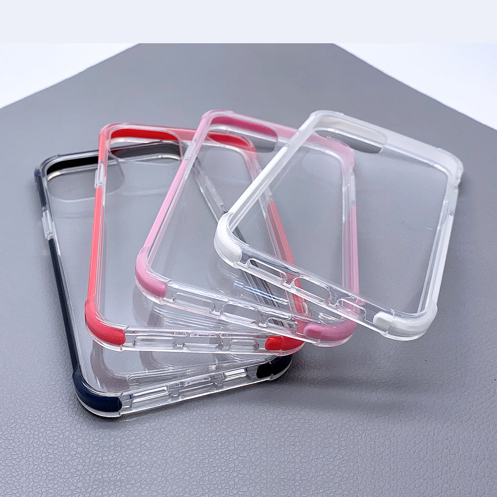 Clear EFN Corner Hard Case for iPhone 15