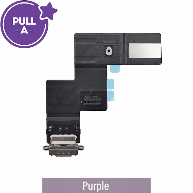 Charging Port with Flex Cable for iPad Air 13 (2024) / (2025)-Purple (PULL-A)