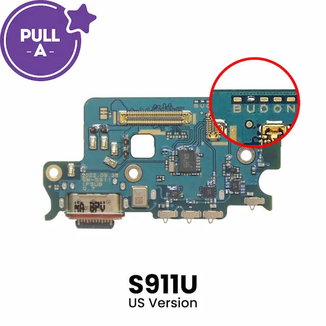 Charging Port Board for Samsung Galaxy S23 5G S911U (US Version) (PULL-A)