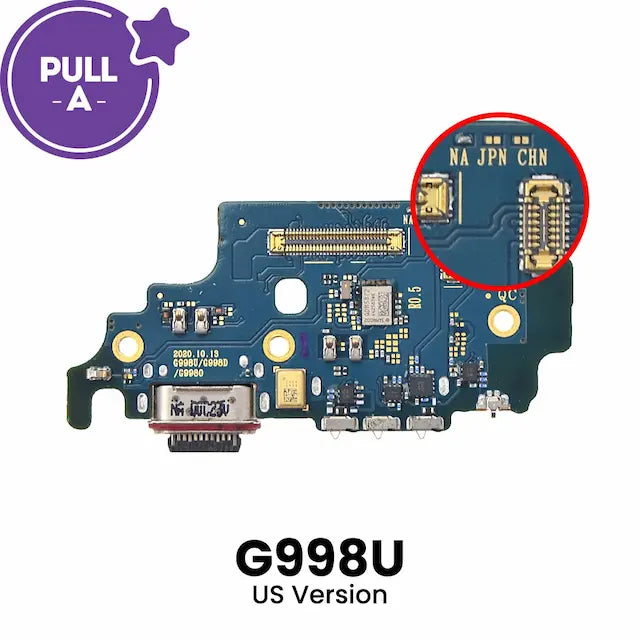 Charging Port Board for Samsung Galaxy S21 Ultra 5G G998U (US Version) (PULL-A)