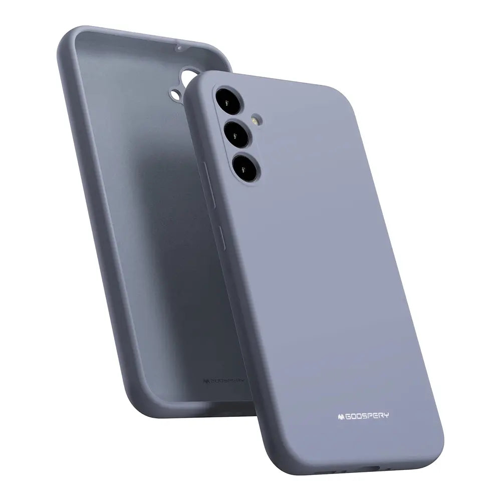 Mercury Silicone Cover Case for Samsung Galaxy A34 5G-Black