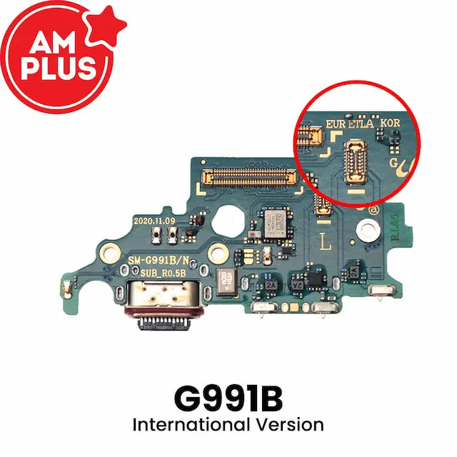 AMPLUS Charging Port Board for Samsung Galaxy S21 G991B (International Version)