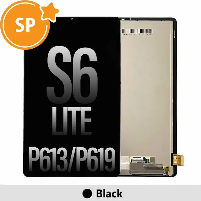 Samsung Galaxy Tab S6 Lite (2022) P613 / P619 Screen Replacement GH82-29150A/GH82-29084A (Service Pack)-Black