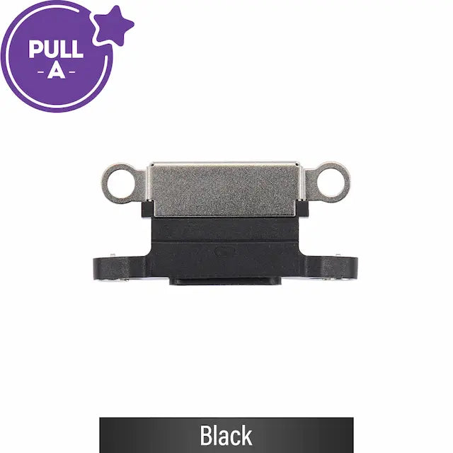 Charging Port Connector for iPhone 13 Pro / 13 Pro Max-Black (PULL-A)