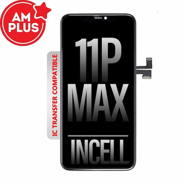 AMPLUS Incell LCD Assembly for iPhone 11 Pro Max Screen Replacement (Compatible for IC chip transfer)