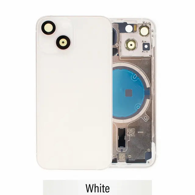 Rear Housing for iPhone 13 mini (NO LOGO)-White