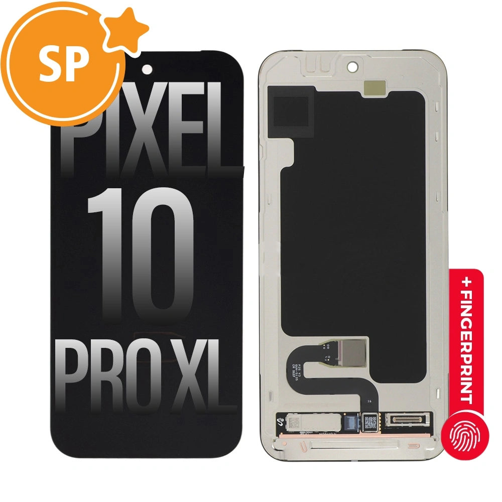 OLED Screen Digitizer Replacement with Bezel Frame for Google Pixel 10 Pro XL G949-01360-00 (Service Pack)