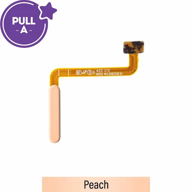 Fingerprint Reader with Flex Cable for Samsung Galaxy A23 A235F (PULL-A)-Peach