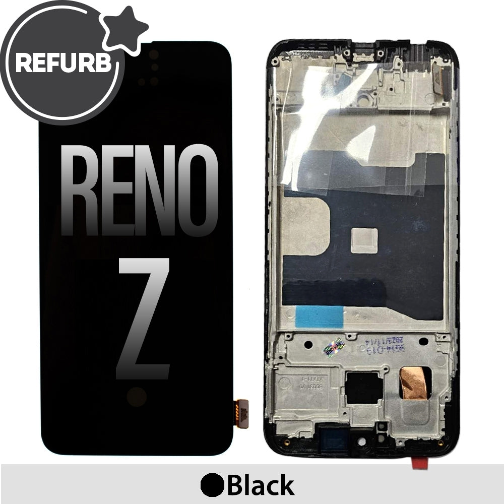 REFURB OLED Screen Replacement Digitizer With Frame For OPPO Reno Z