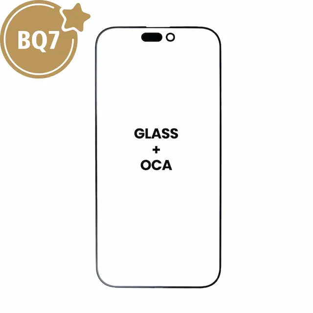 BQ7 Front Screen Outer Glass With OCA for iPhone 16 Pro Max