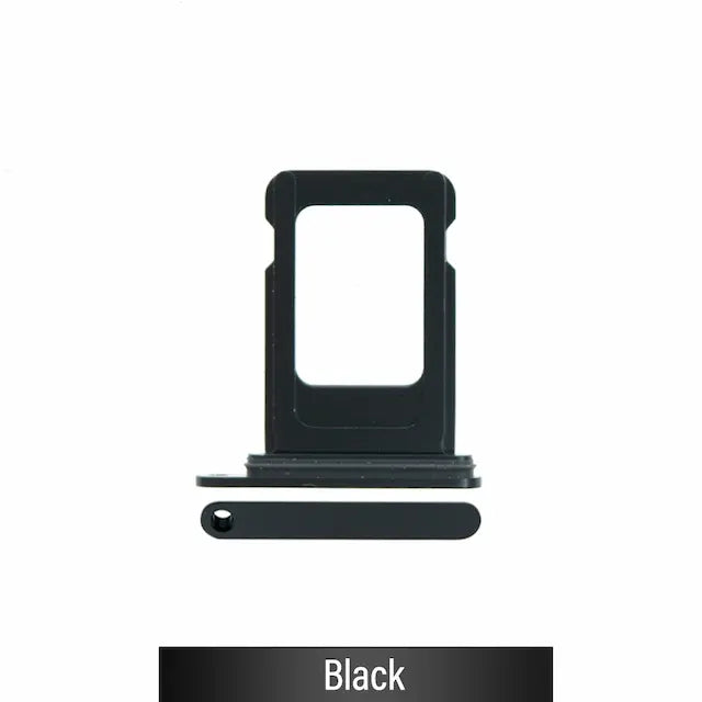 Single SIM Card Tray for iPhone 15 / 15 Plus-Black