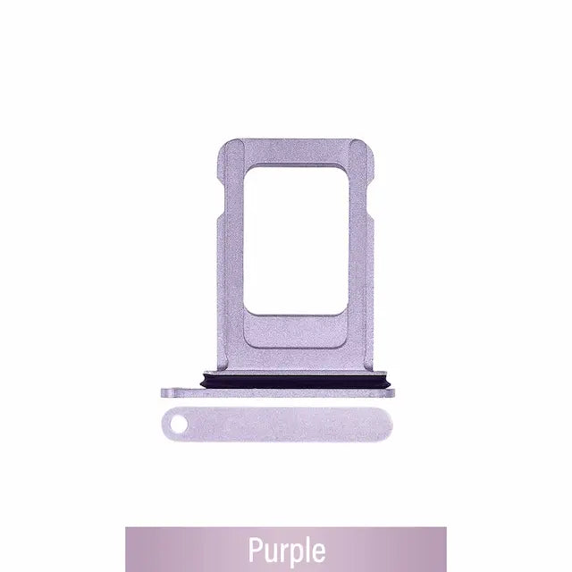 Single SIM Card Tray for iPhone 14 / 14 Plus-Purple