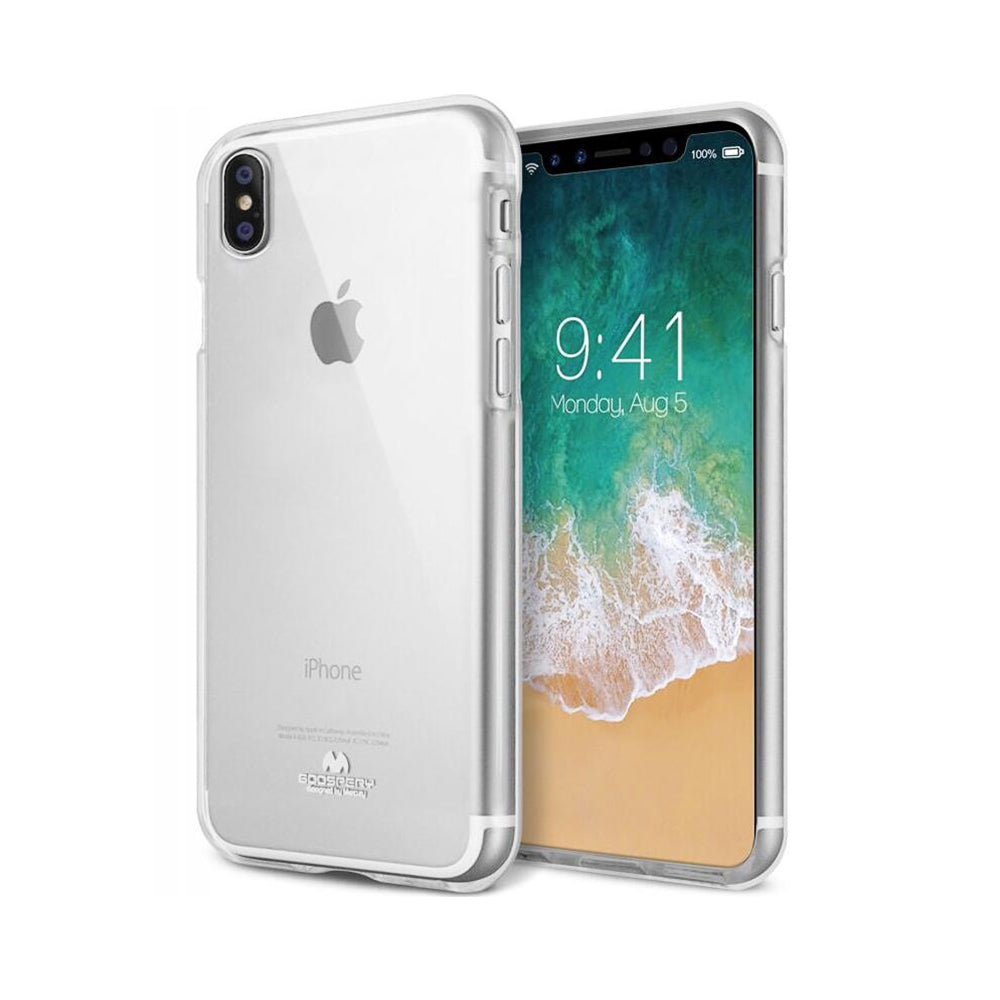 Mercury Transparent Jelly Case Cover for Apple iPhone X / XS