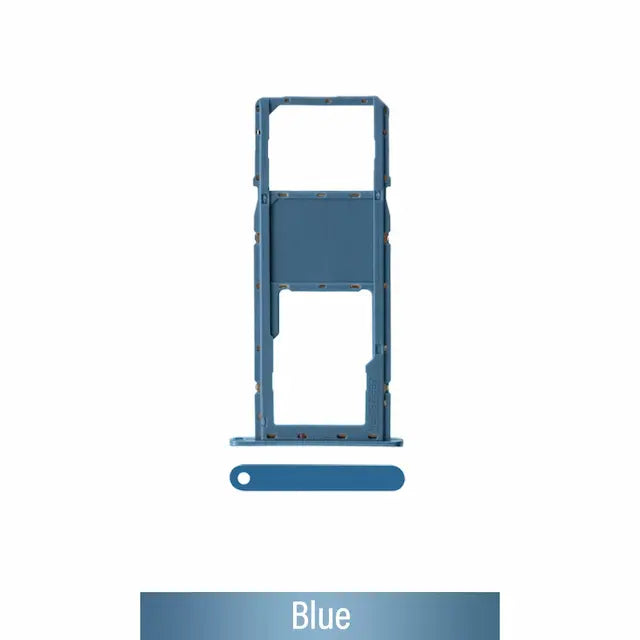 Single SIM Card Tray for Samsung Galaxy A11 A115F-Blue