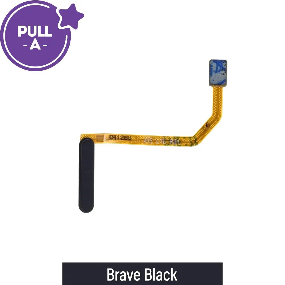Fingerprint Reader with Flex Cable for Samsung Galaxy A15 A155F / A15 5G A156B (PULL-A)-Brave Black