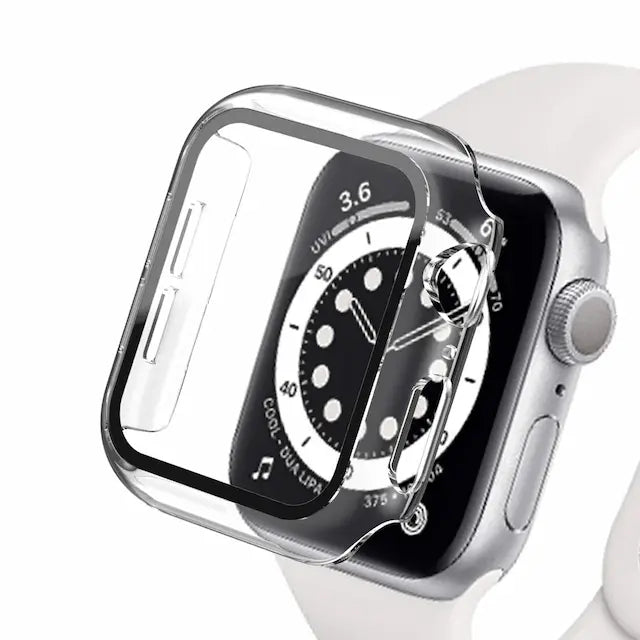 REDEFINE Hard PC Case with Tempered Glass Screen Protector for Apple Watch Series 4 / 5 / 6 / SE 40mm