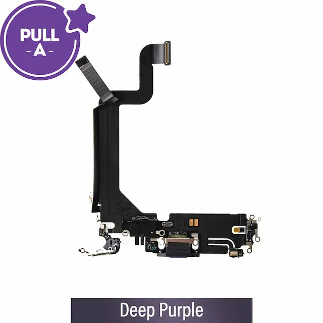 Charging Port for iPhone 14 Pro Max (PULL-A)-Deep Purple
