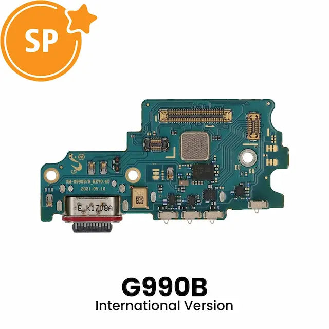 Charging Port Board for Samsung Galaxy S21 FE 5G G990B (International Version) GH96-14548A (Service Pack)