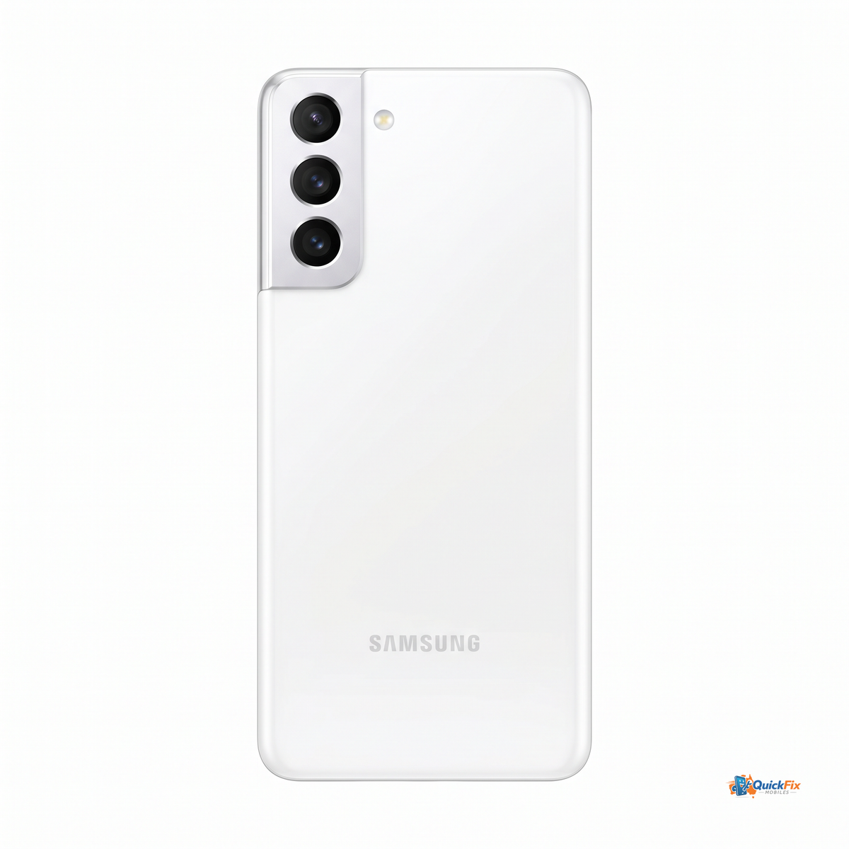 Samsung Galaxy S21 Back Glass Replacement - Phantom White - Quick Fix Mobiles