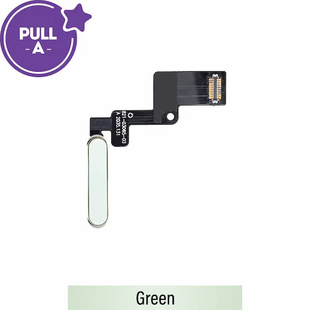 Home Button with Flex Cable for iPad Air (2020) (PULL-A)-Green