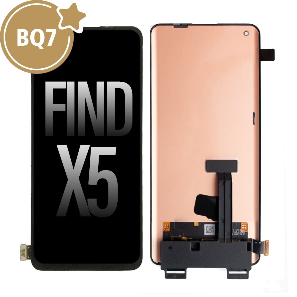 BQ7 OLED Screen Digitizer Replacement for OPPO Find X5 (As the same as service pack, but not from official OPPO)