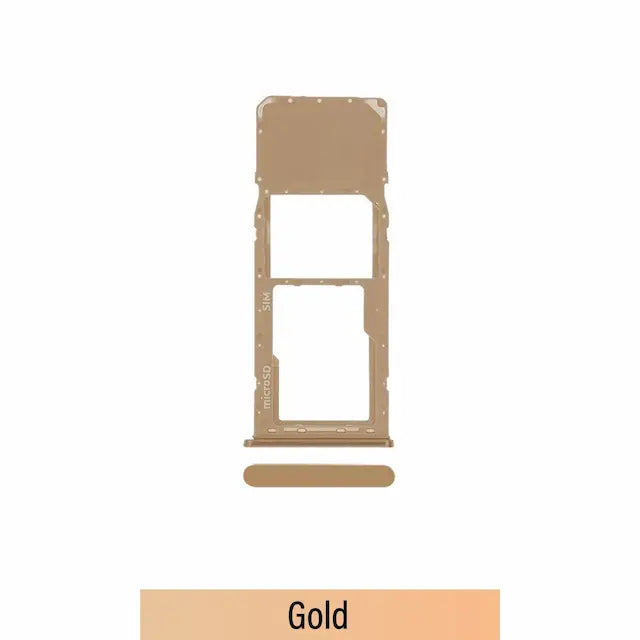 Single SIM Card Tray for Samsung Galaxy A20 A205F / A30 A305F / A50 A505F-Gold
