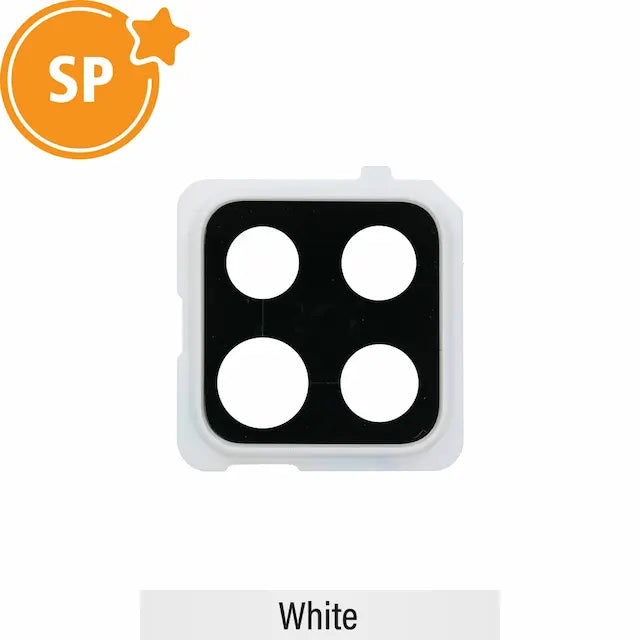 Rear Camera Lens Back Glass Cover for Samsung Galaxy A42 5G A426B GH98-45934B (Service Pack)-White
