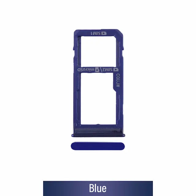 Single SIM Card Tray for Samsung Galaxy A60 A606F-Blue