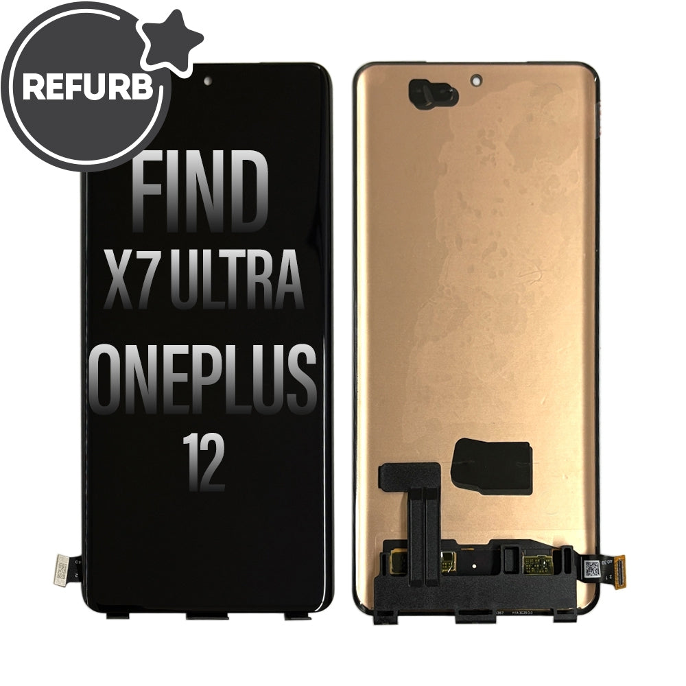 REFURB LCD Screen Digitizer Replacement for OPPO Find X7 Ultra / One Plus 12