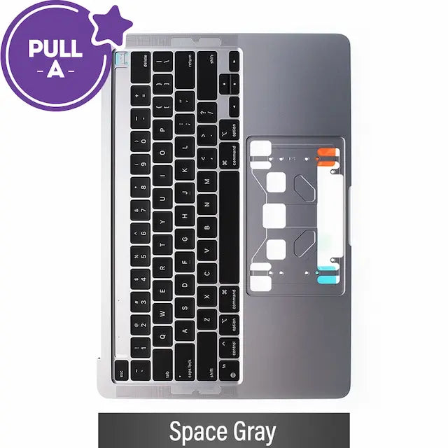 Top Case With Keyboard For MacBook Pro 13" A2338 (2021) (PULL-A)-Space Gray