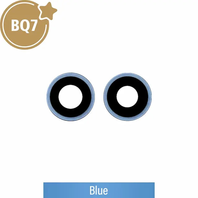 BQ7 Rear Camera Lens With Bracket for iPhone 13 mini / 13-Blue
