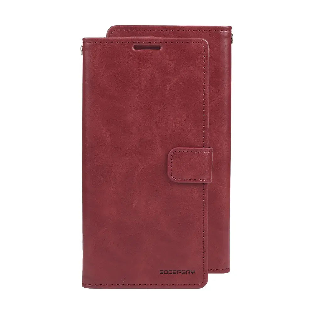 Mercury Blue Moon Diary Cover Case for Samsung Galaxy A73 5G-Black
