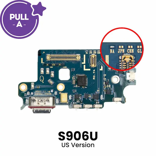 Charging Port Board for Samsung Galaxy S22 Plus 5G S906U (US Version) (PULL-A)