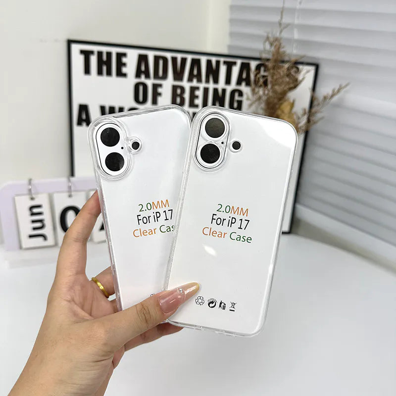 2MM Soft TPU Case for iPhone 17