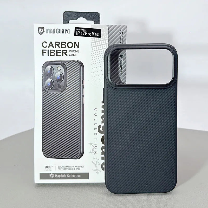 Maxguard Carbon Fiber MagFit Case for iPhone 17 Air
