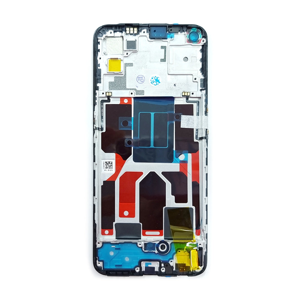 OLED Screen Digitizer Replacement with Frame for OPPO Find X3 Lite (Service Pack)