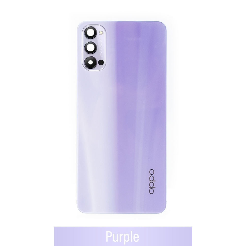 Rear Cover Glass For OPPO Reno4 5G