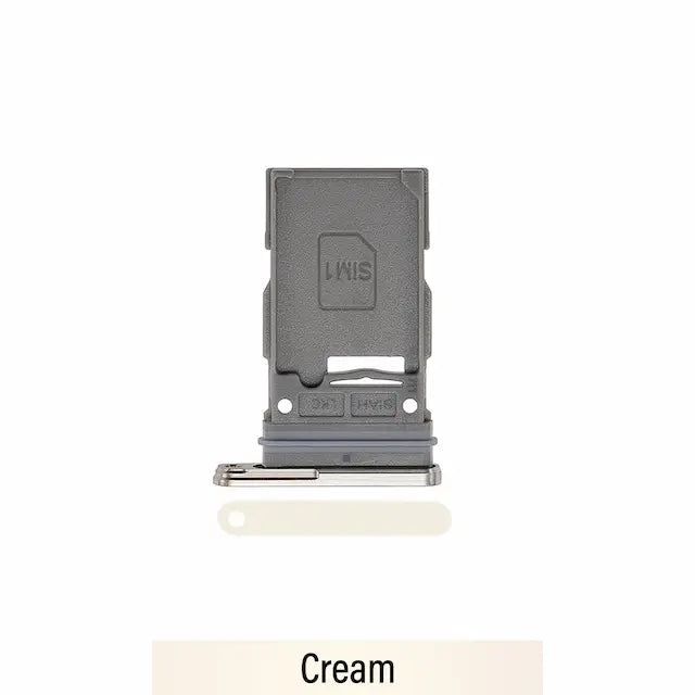 Single SIM Card Tray for Samsung Galaxy S23 Ultra S918B-Cream
