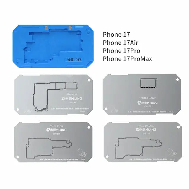 Mijing Z20 Max Motherboard Middle Layer Planting Tin Platform for iPhone 17 Series