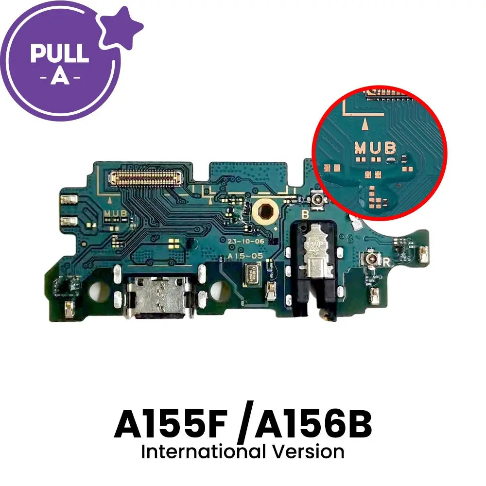 Charging Port Board for Samsung Galaxy A15 A155F / A15 5G A156B / A156U (International Version) (PULL-A)