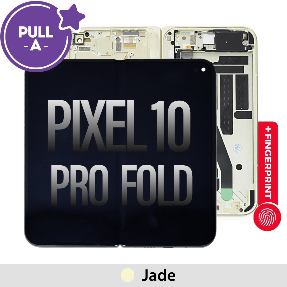 OLED Screen Digitizer Replacement With Frame and Fingerprint Sensor for Google Pixel 10 Pro Fold (PULL-A)