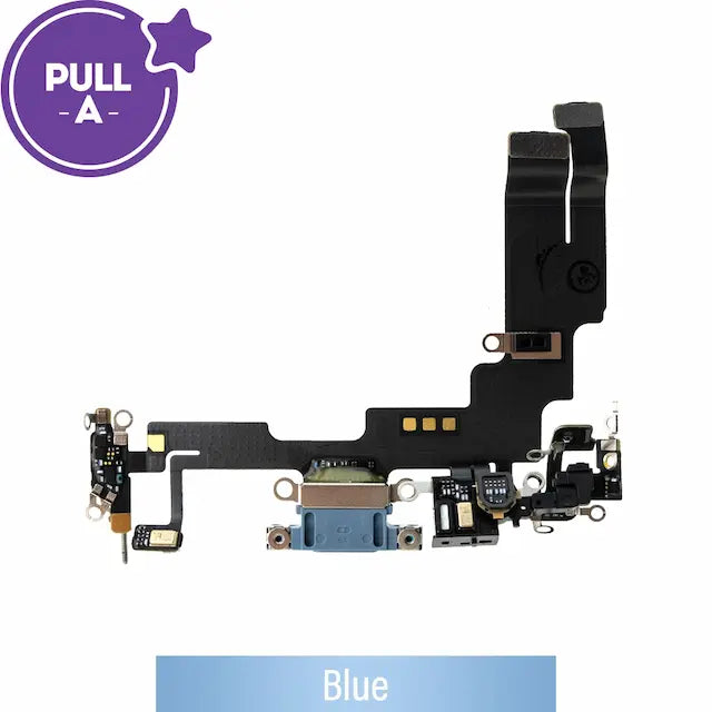 Charging Port for iPhone 14 (PULL-A)-Blue